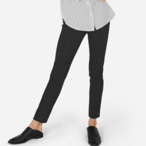 Everlane cropped stretch seamed pont pant